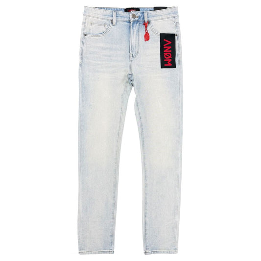 ANOM 360 4-Way Stretch Skinny Jeans Ice Blue