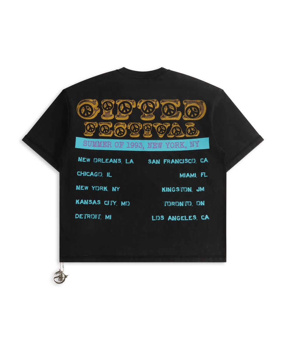GTFD LA Festival North Star Tee Black