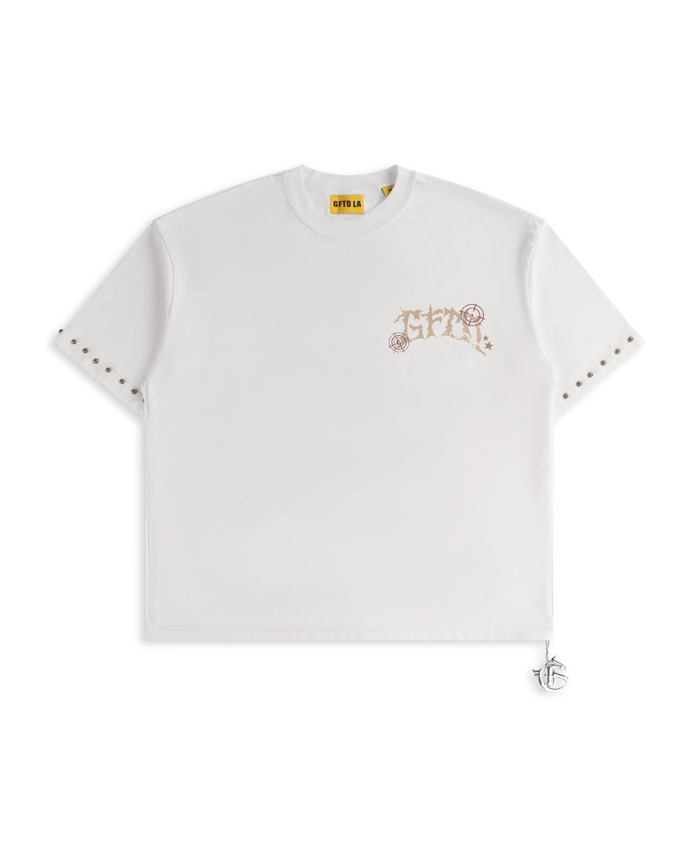 GTFD LA Joker Red Hollywood Tee White