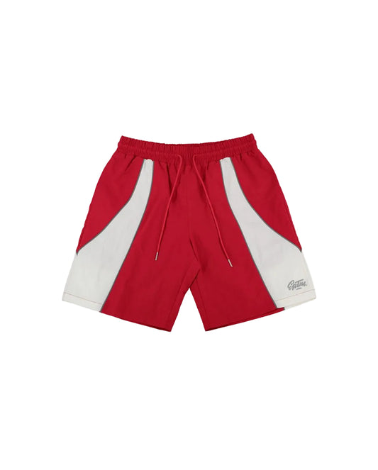 EPTM Mate Nylon Track Shorts Red