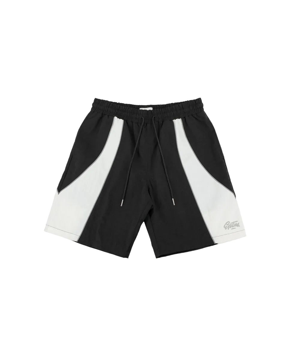 EPTM Mate Nylon Track Shorts Black