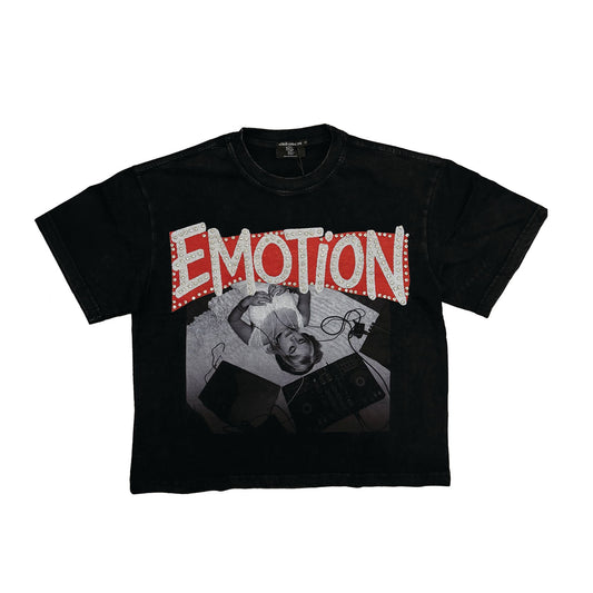 Mixed Emotion Headphone Tunes Tee Black