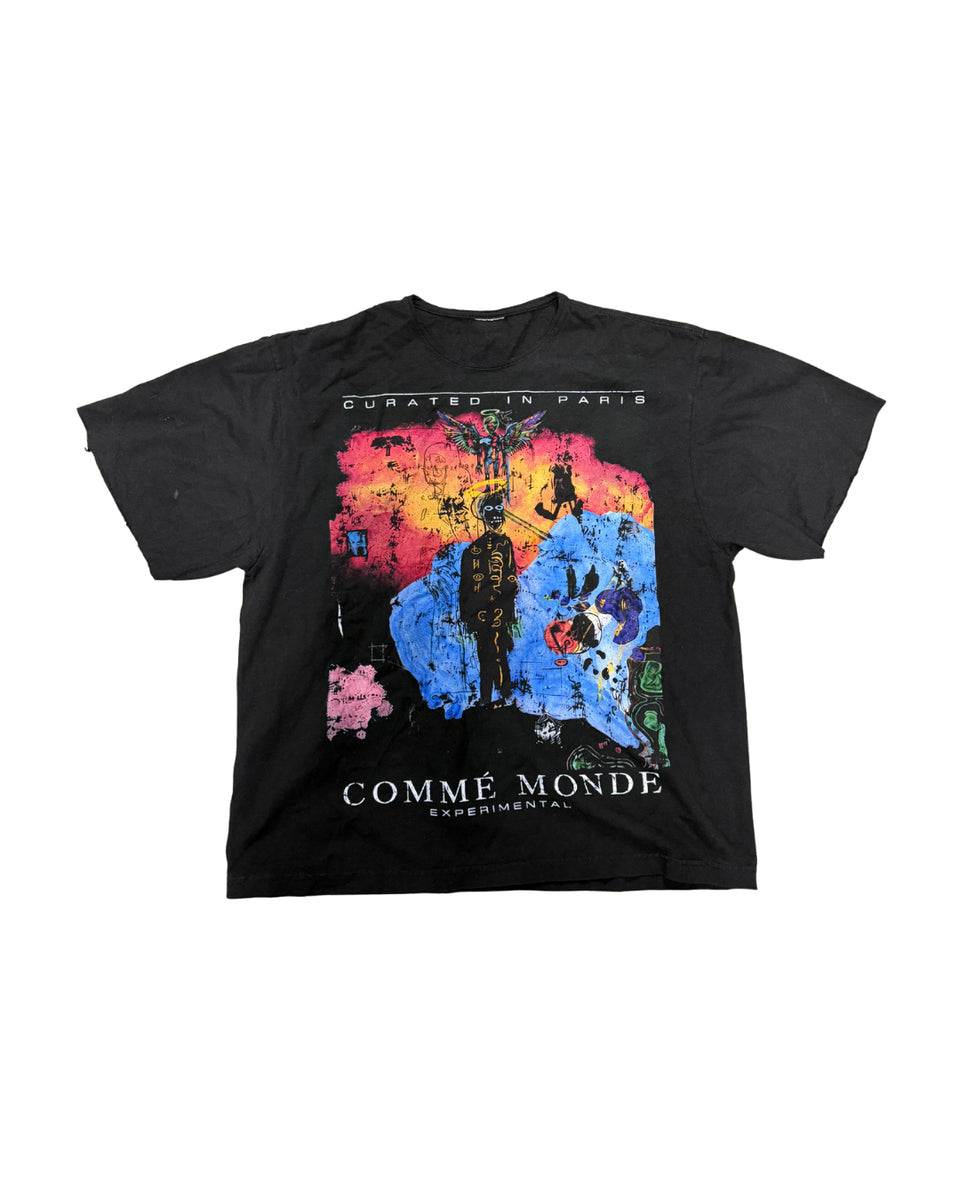 Comme Monde Experimental Tee Black