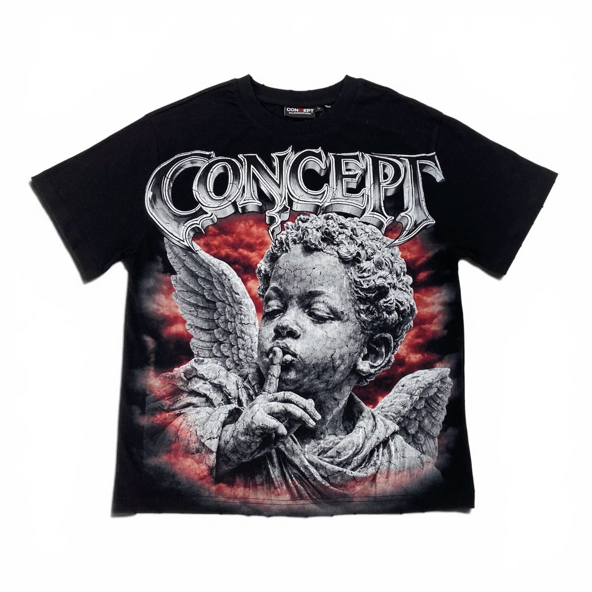 Concept LA Red Angel Tee Black