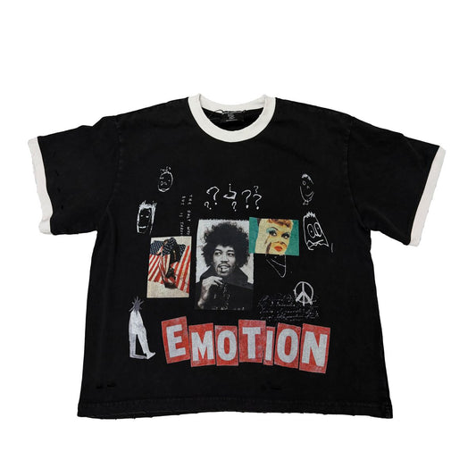 Mixed Emotion ??? Static Tee Black