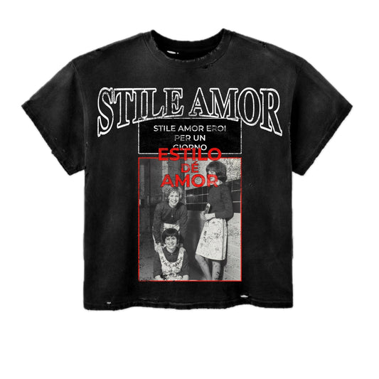Stile de Amor Eroi Giorno Tee Black