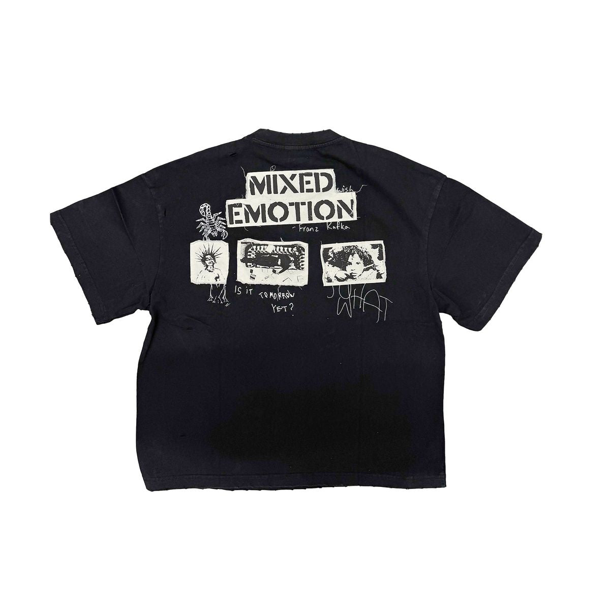 Mixed Emotion OG Stamped Tee Black