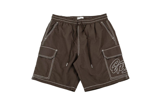 EPTM Forge Cargo Track Shorts Brown