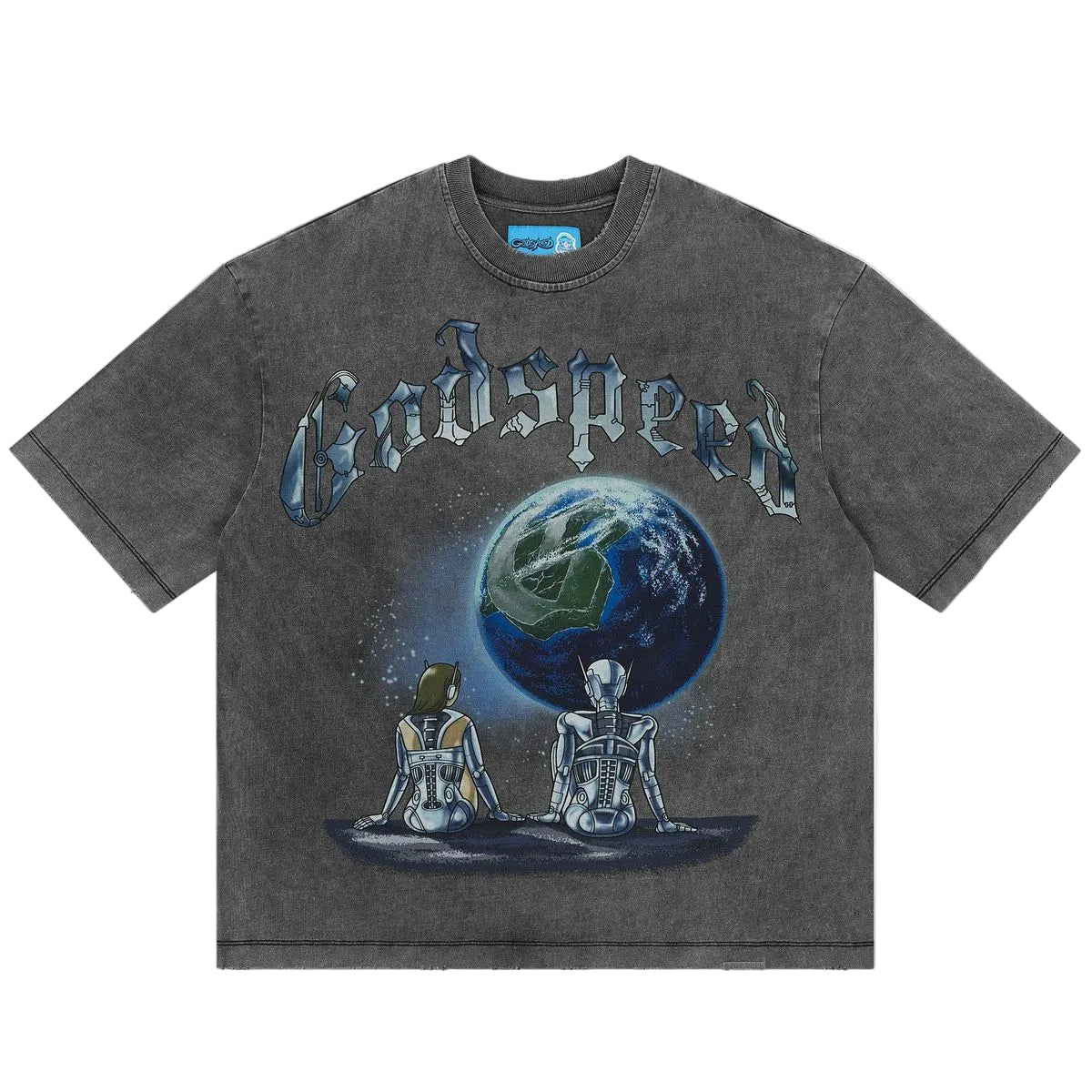 Godspeed Next Gen Artificial Love II Tee Washed Grey