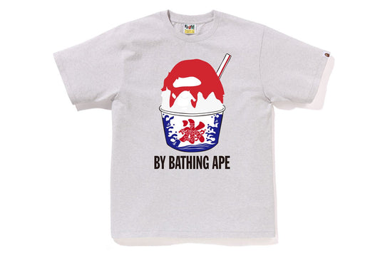 BAPE Hawaiian Shave Ice By Bathing Ape Tee Grey
