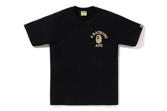 BAPE Yellow Camo ATS Tee Black