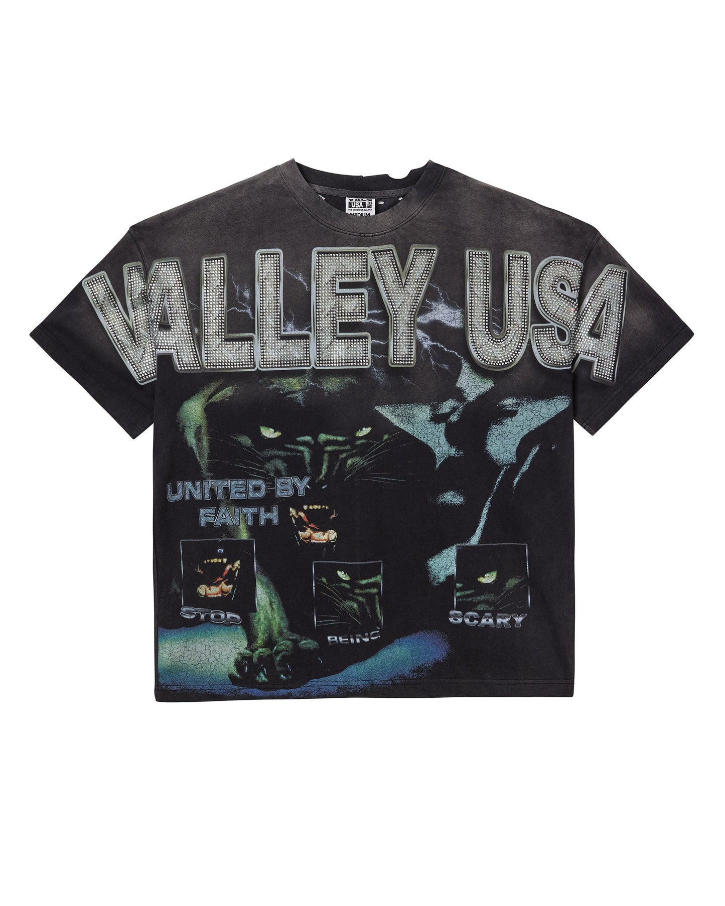 VALE United By Faith Bling Tee Black