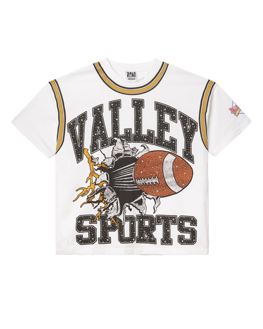 VALE Classic Football Bling Tee White