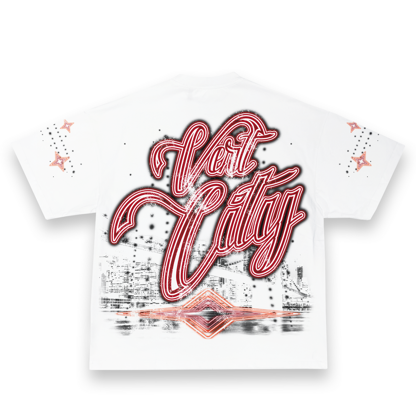 Retrovert Vert City Tee White