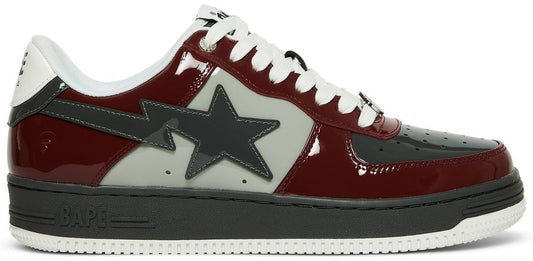 A Bathing Ape Bape Sta Low Brick Red Black