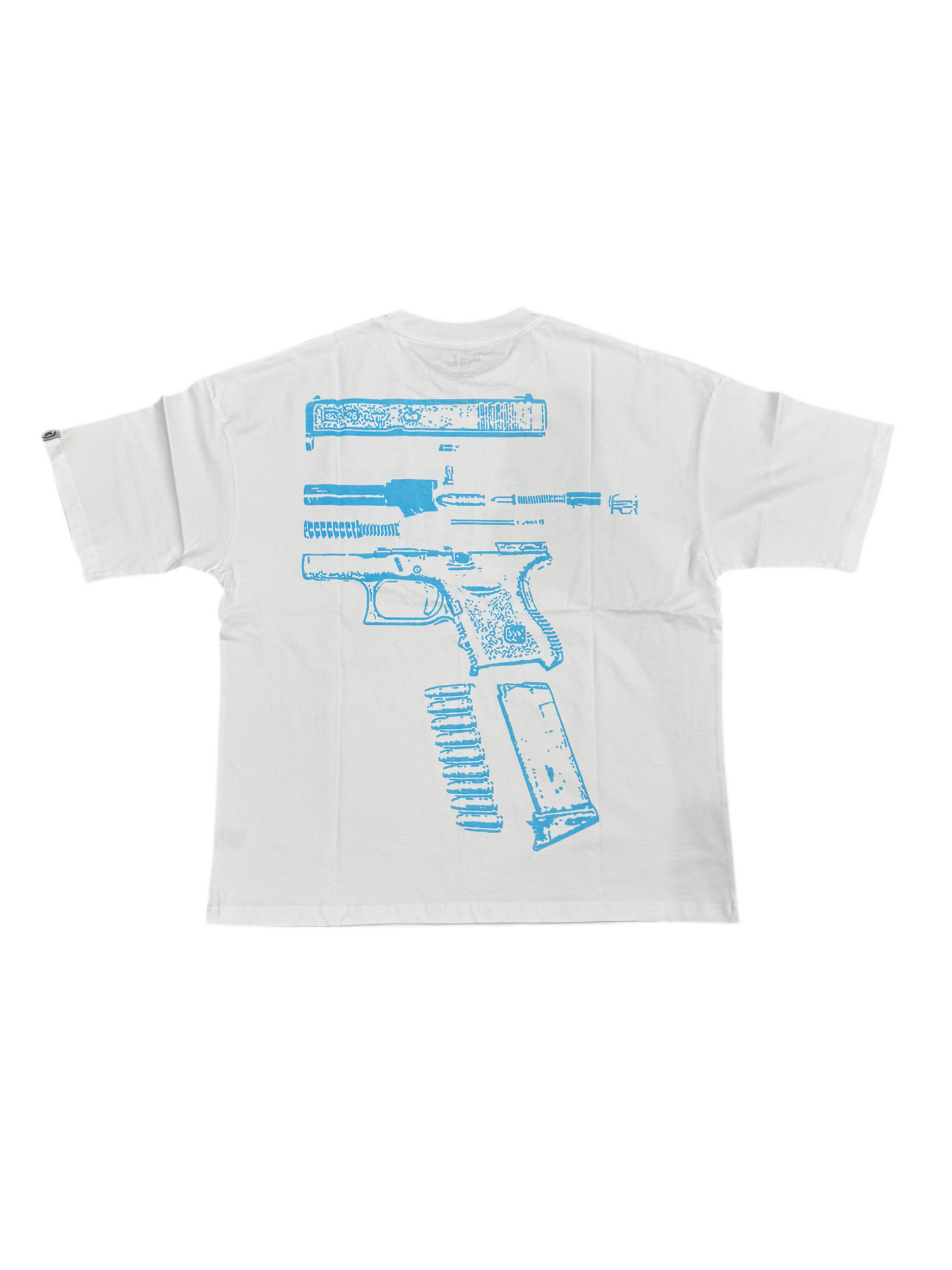 *Elevate Exclusive* IGWT Tee Baby Blue Letters White