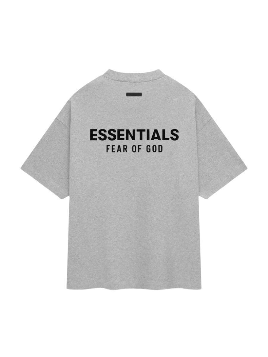 Fear of God Essentials Jersey Tee Light Heather Grey
