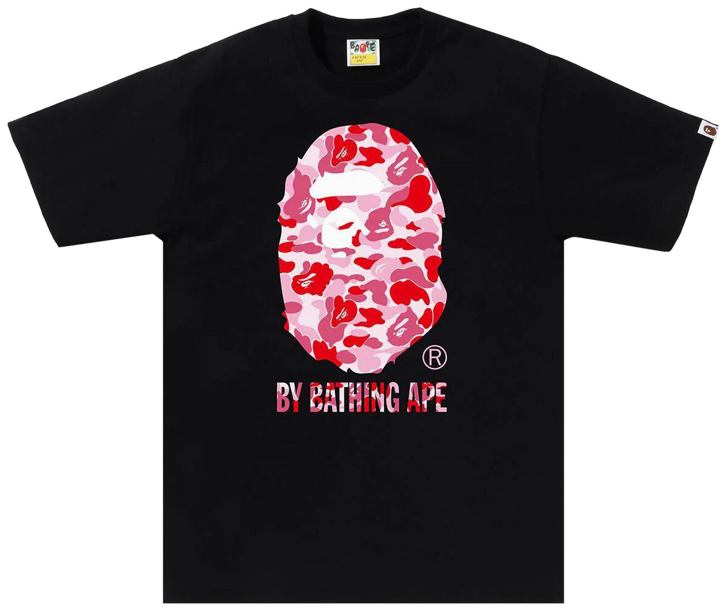 BAPE By Bathing Ape Pink Camo Tee Black