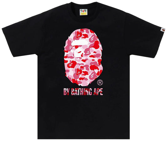 BAPE By Bathing Ape Pink Camo Tee Black