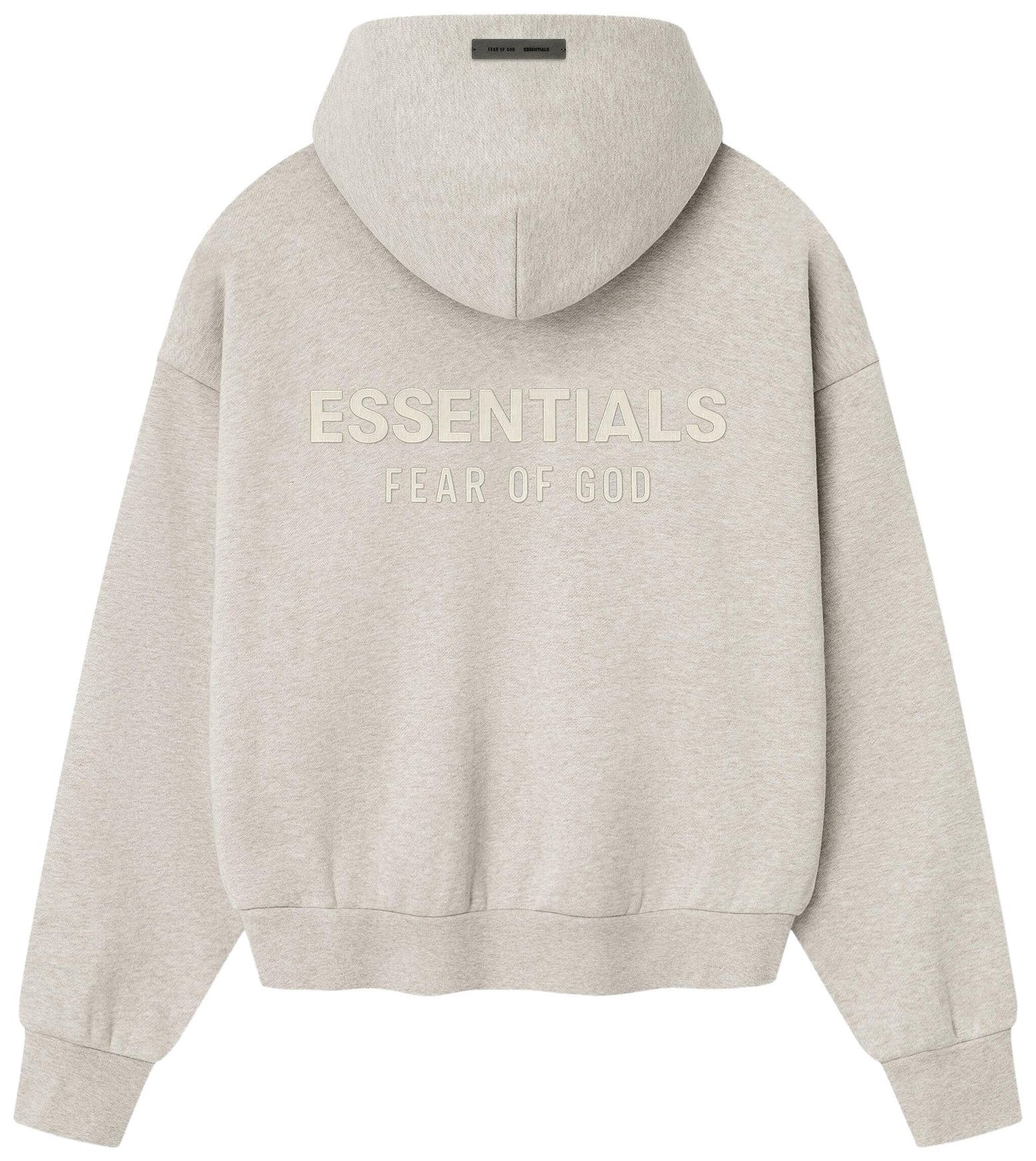 Fear of God Essentials Fleece Hoodie Heather Stone