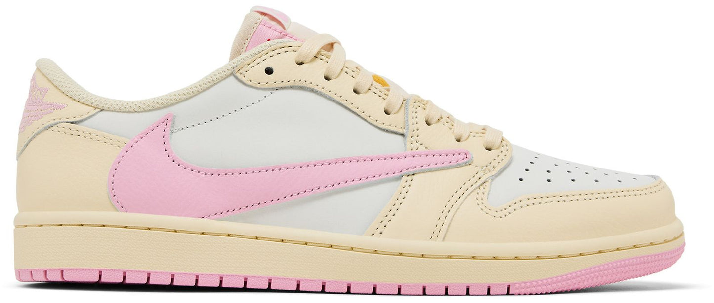 Jordan 1 Retro Low OG SP Travis Scott Shy Pink