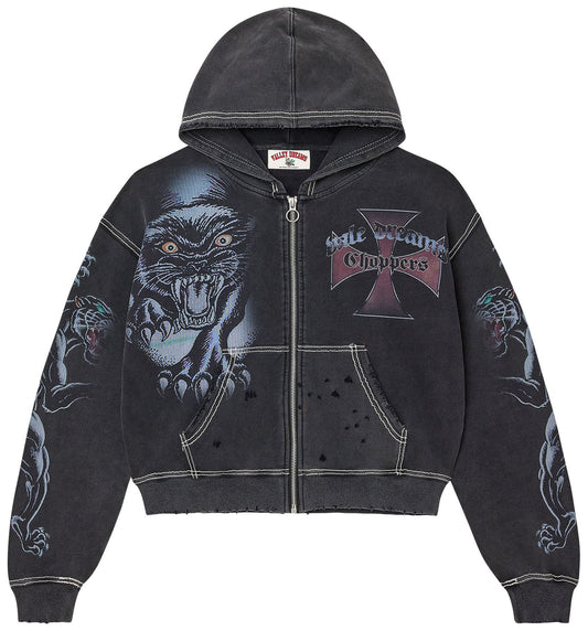 VALE Forever Hardy Boys Zip Up Hoodie Black
