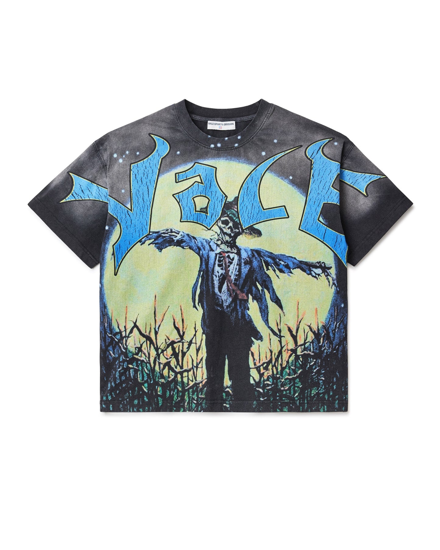 VALE Blue Scarecrow Tee Black