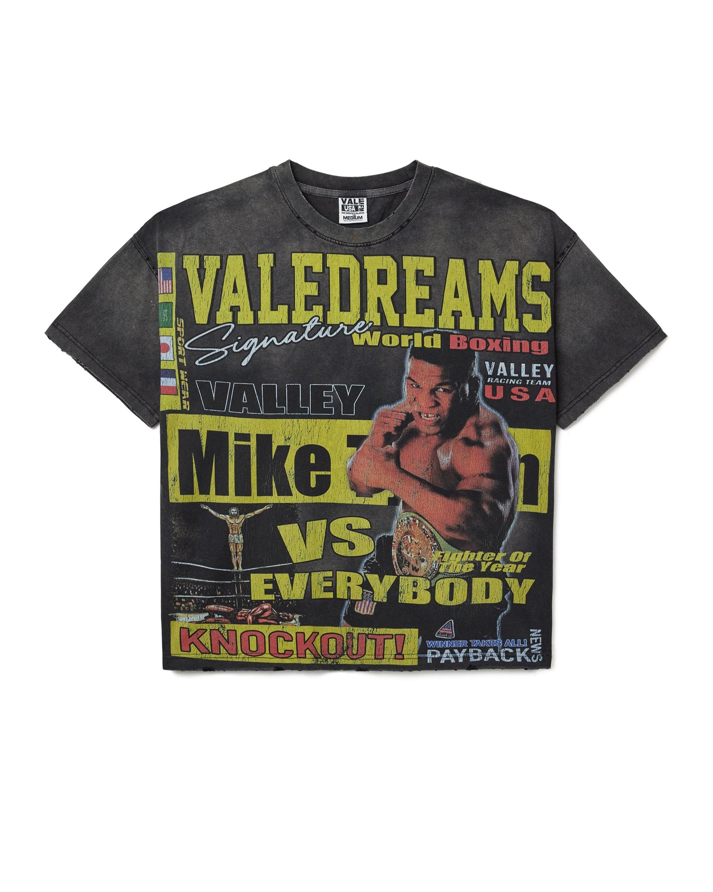 VALE Iron Mike Tyson Tee Black