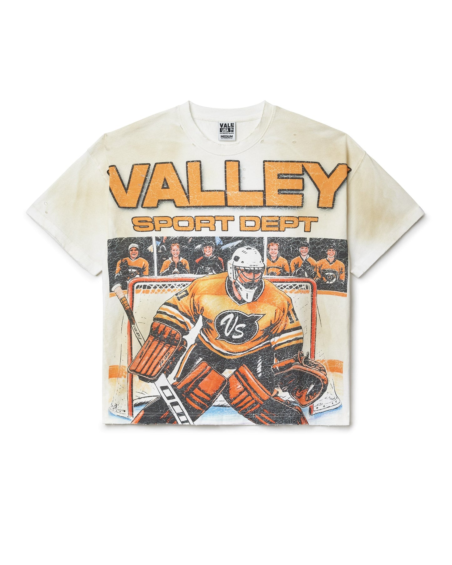VALE Defensive Hockey Tee White