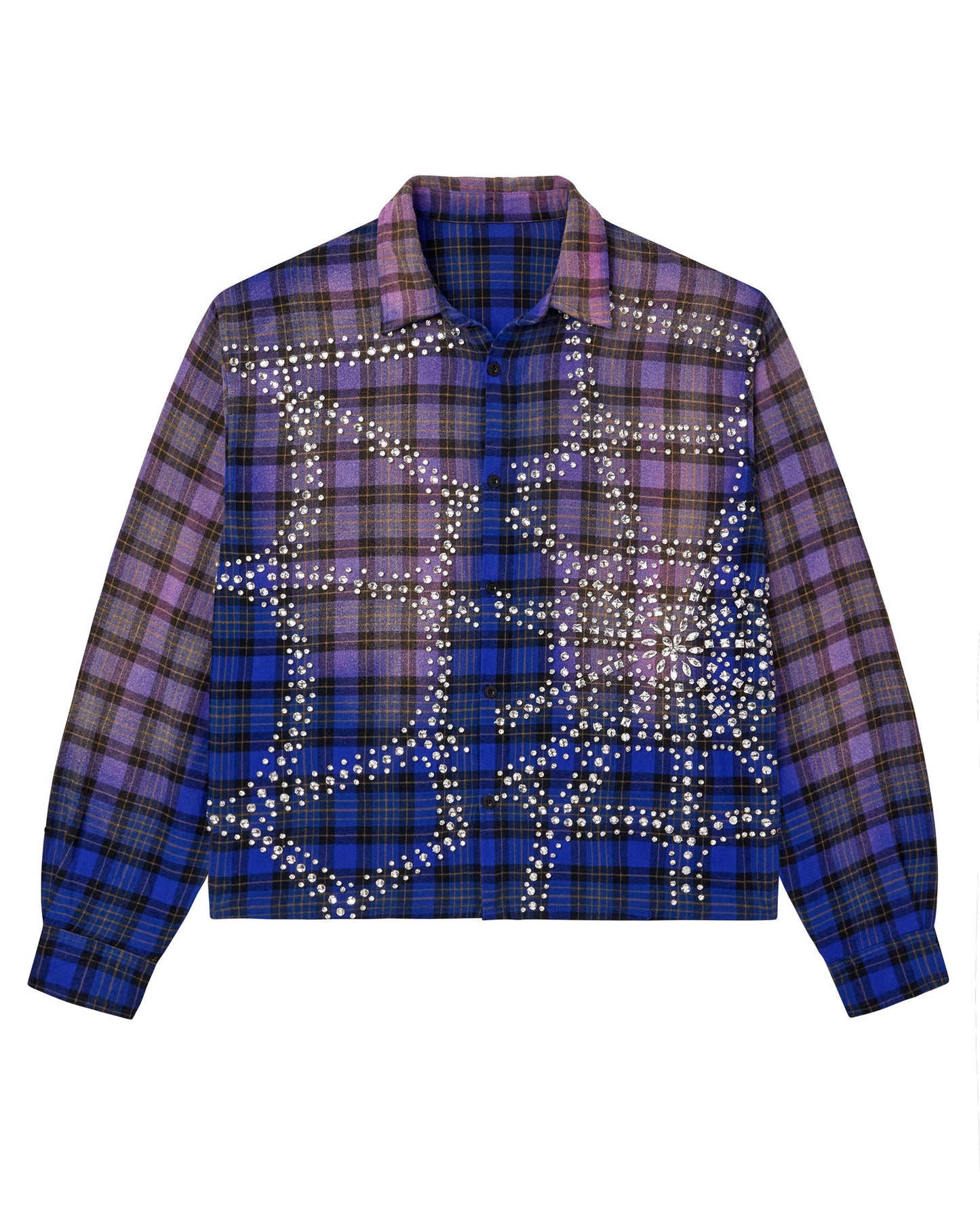 VALE Forever Blue Inferno Flannel Blue