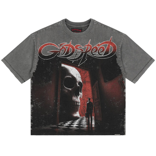 Godspeed Fate's Doorstep Tee Washed Grey