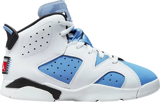 Jordan 6 Retro UNC White (PS)