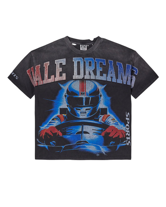 VALE Speed Racer Bling Tee Black