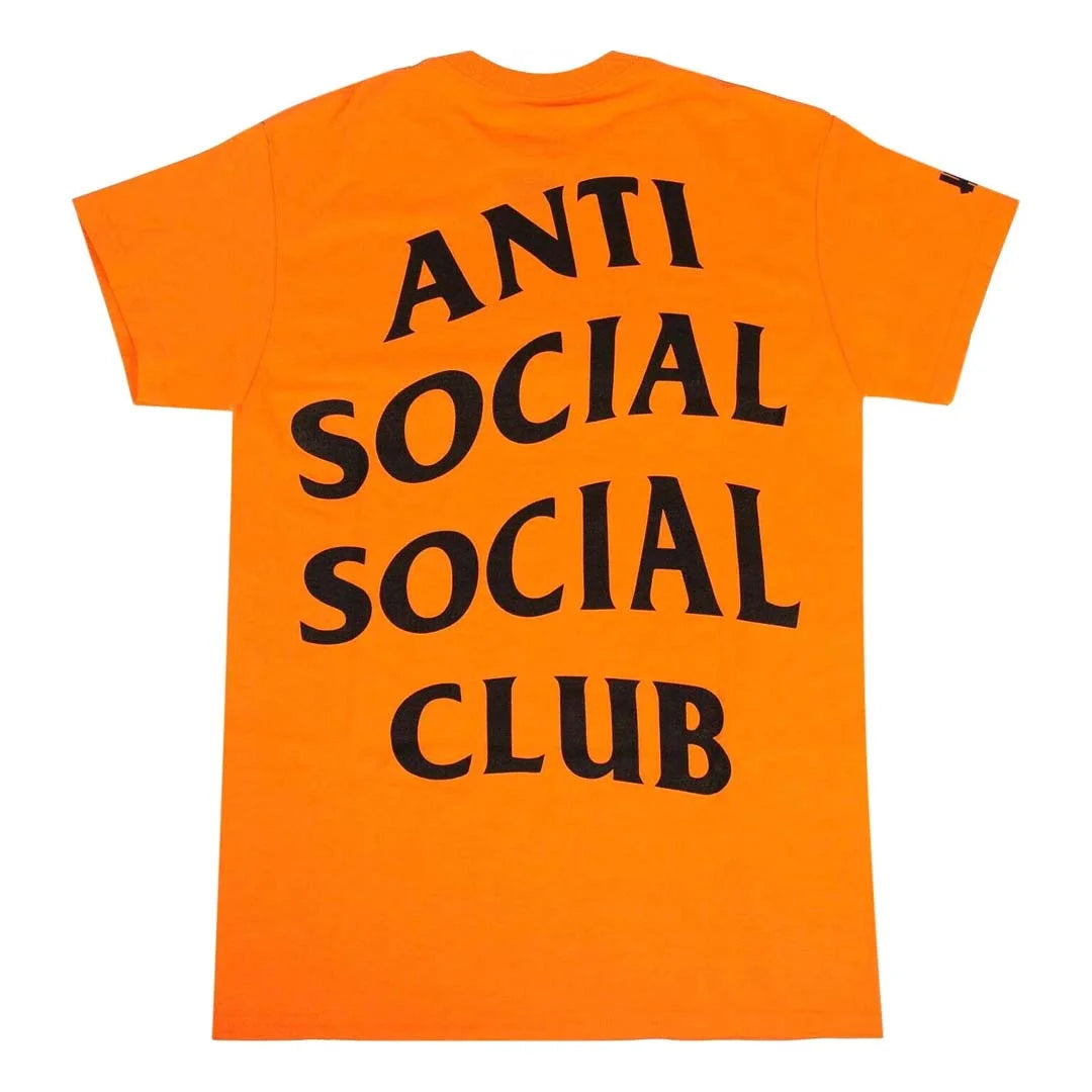 Anti Social Social Club Paranoid Undefeated Tee Orange