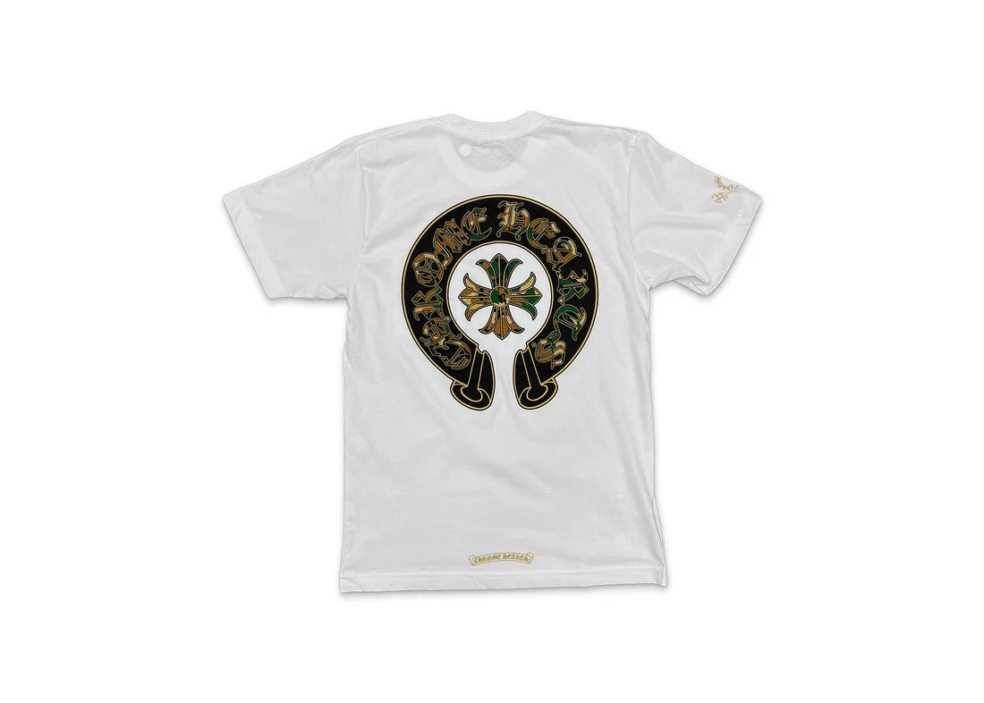 Chrome Hearts Camo Horseshoe Tee White
