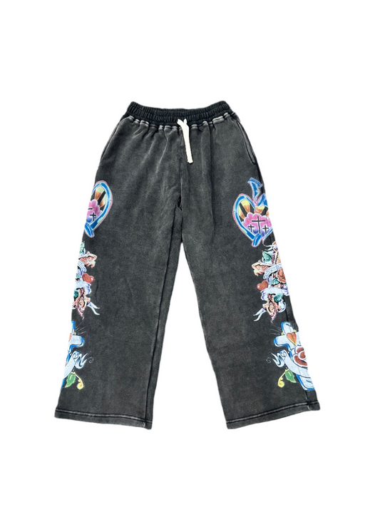 Righteous Risen King Sweatpants Black