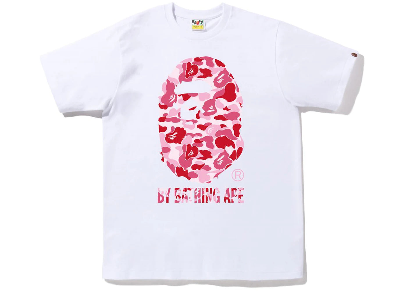 BAPE By Bathing Ape Pink Camo Tee White