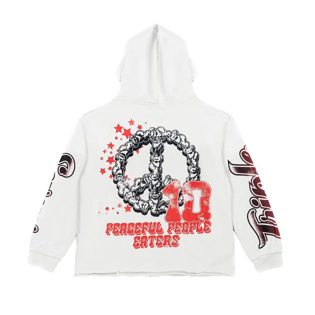 Triple Sevens All Star Hoodie Red White