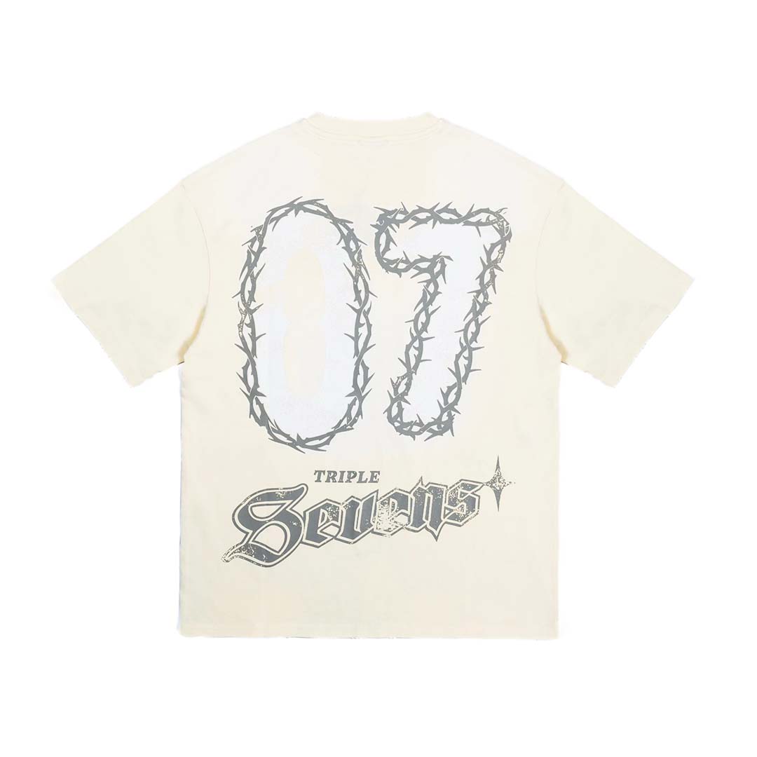 Triple Sevens NY Savior Tee Cream