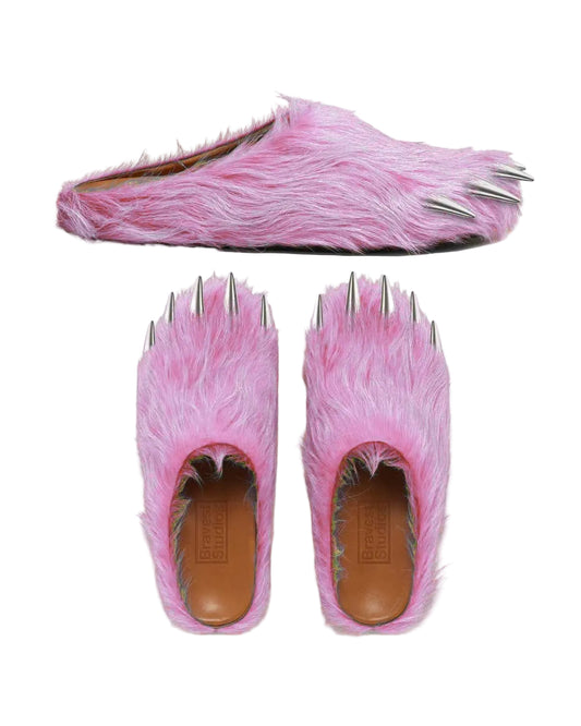 Bravest Studios Bear Claw Slipper Pink