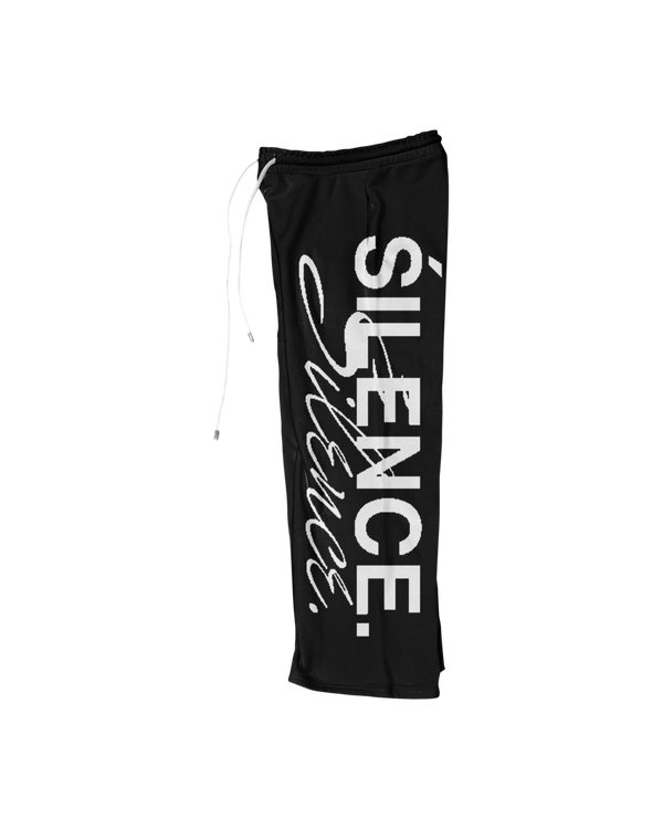 SILENCE 00verly Black Tears Sweatpants Black