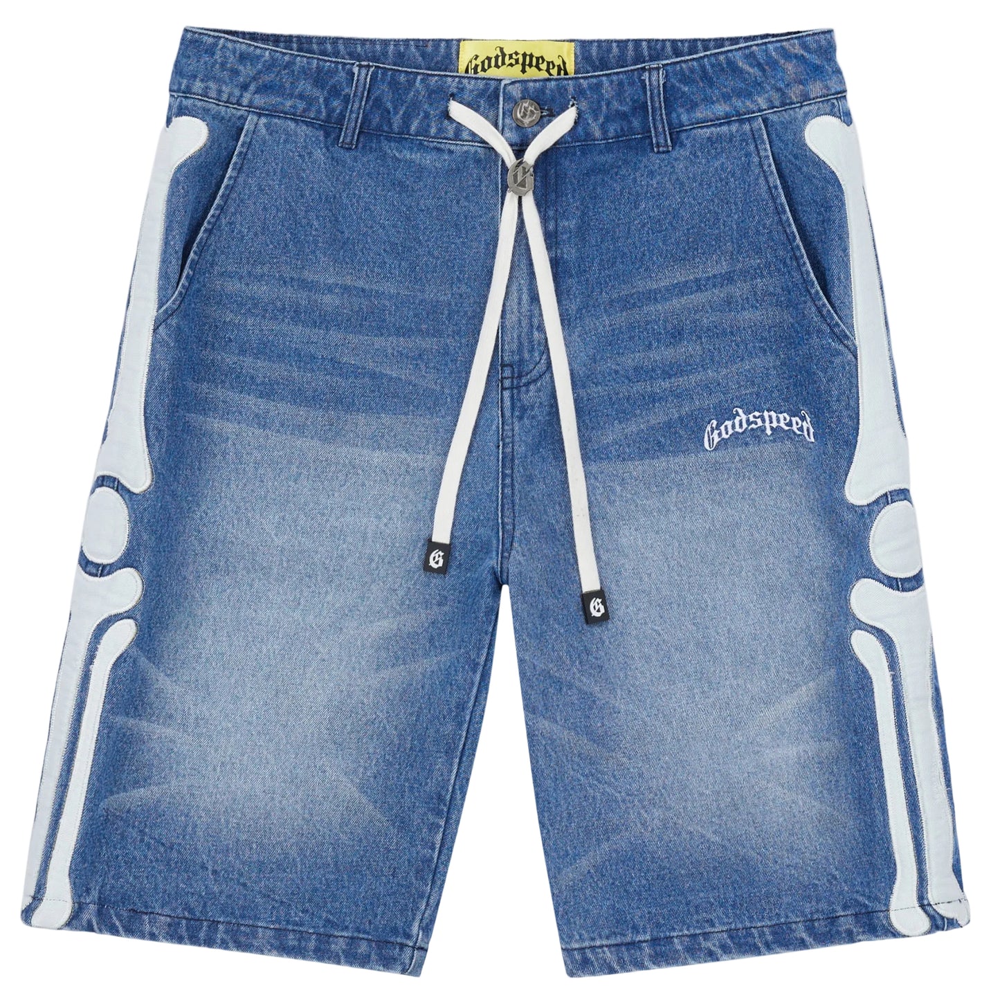 Godspeed Fémur Denim Shorts Blue