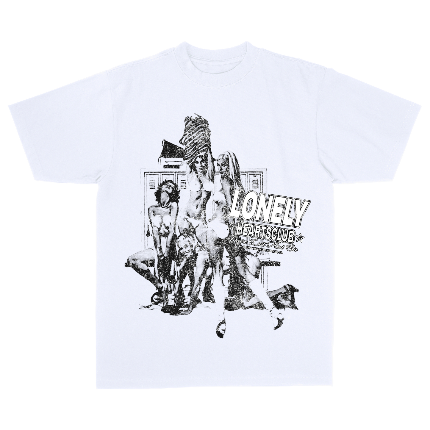 LHC Desire Lust and Sin Tee White