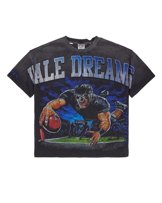 VALE Touchdown Bling Tee Black