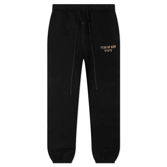 Fear of God Essentials Fleece Sweatpants Gold Black