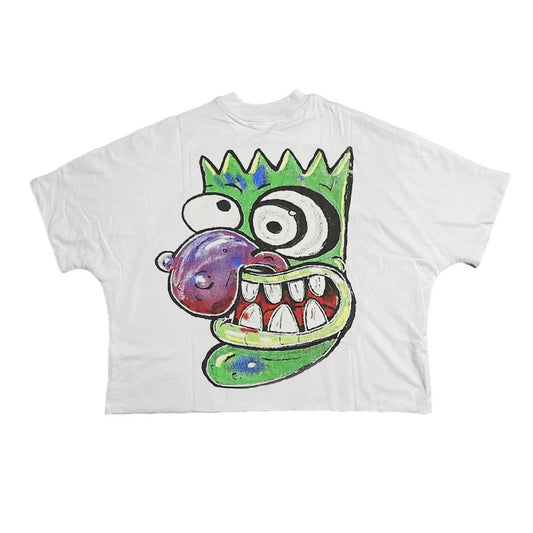 Billionaire Studios Hypno Eggplant Tee White