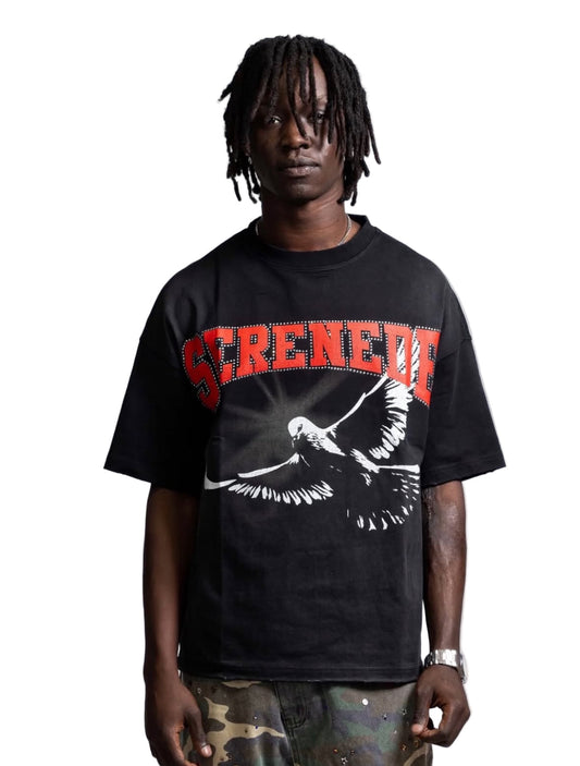 SERENEDE Spectral Logo Tee Black