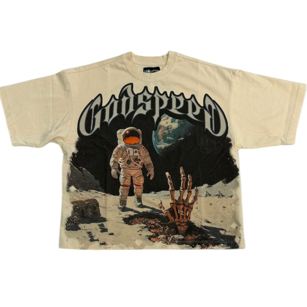 Godspeed First Contact Space Tee Bone