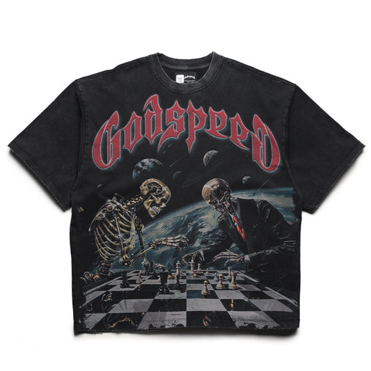 Godspeed Checkmate Space Tee Black