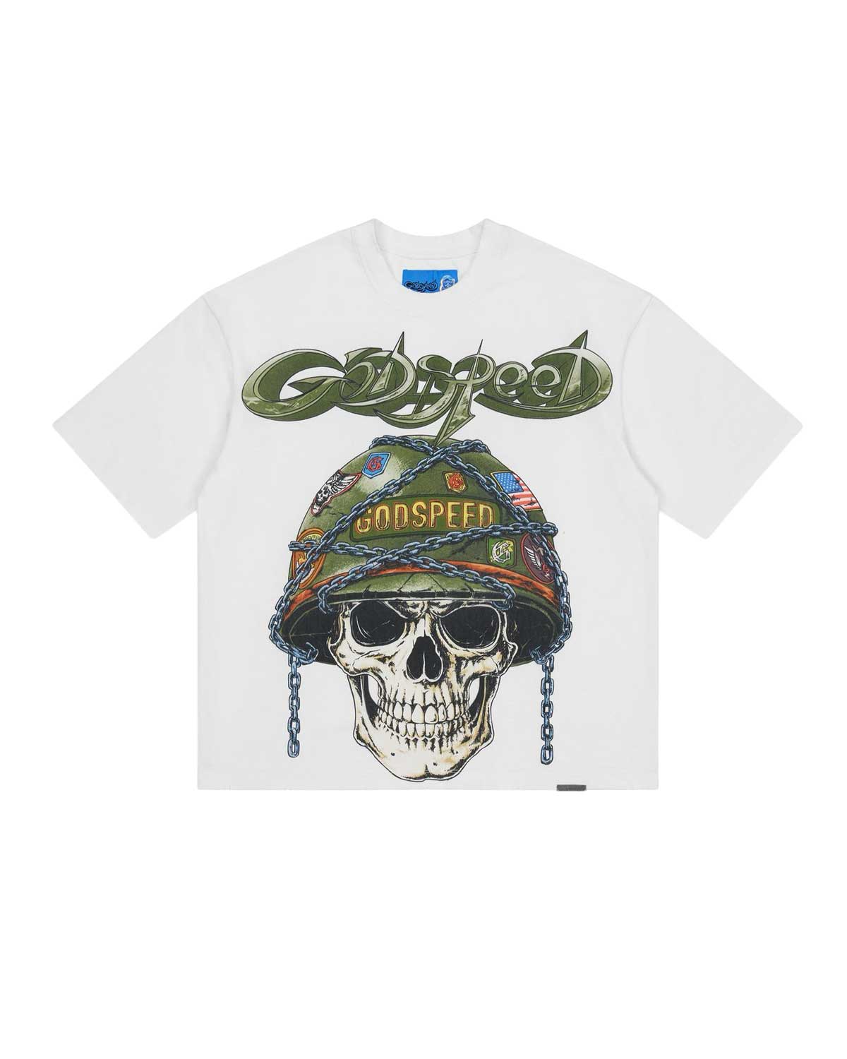 Godspeed Next Gen Badges of Honor II Tee White